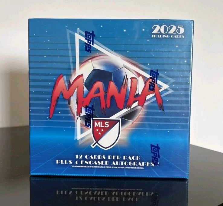 2025 Topps Chrome MLS Soccer Mania Box