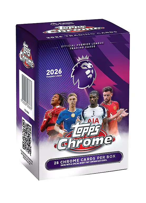 Topps Chrome Premier League Value Box 2026