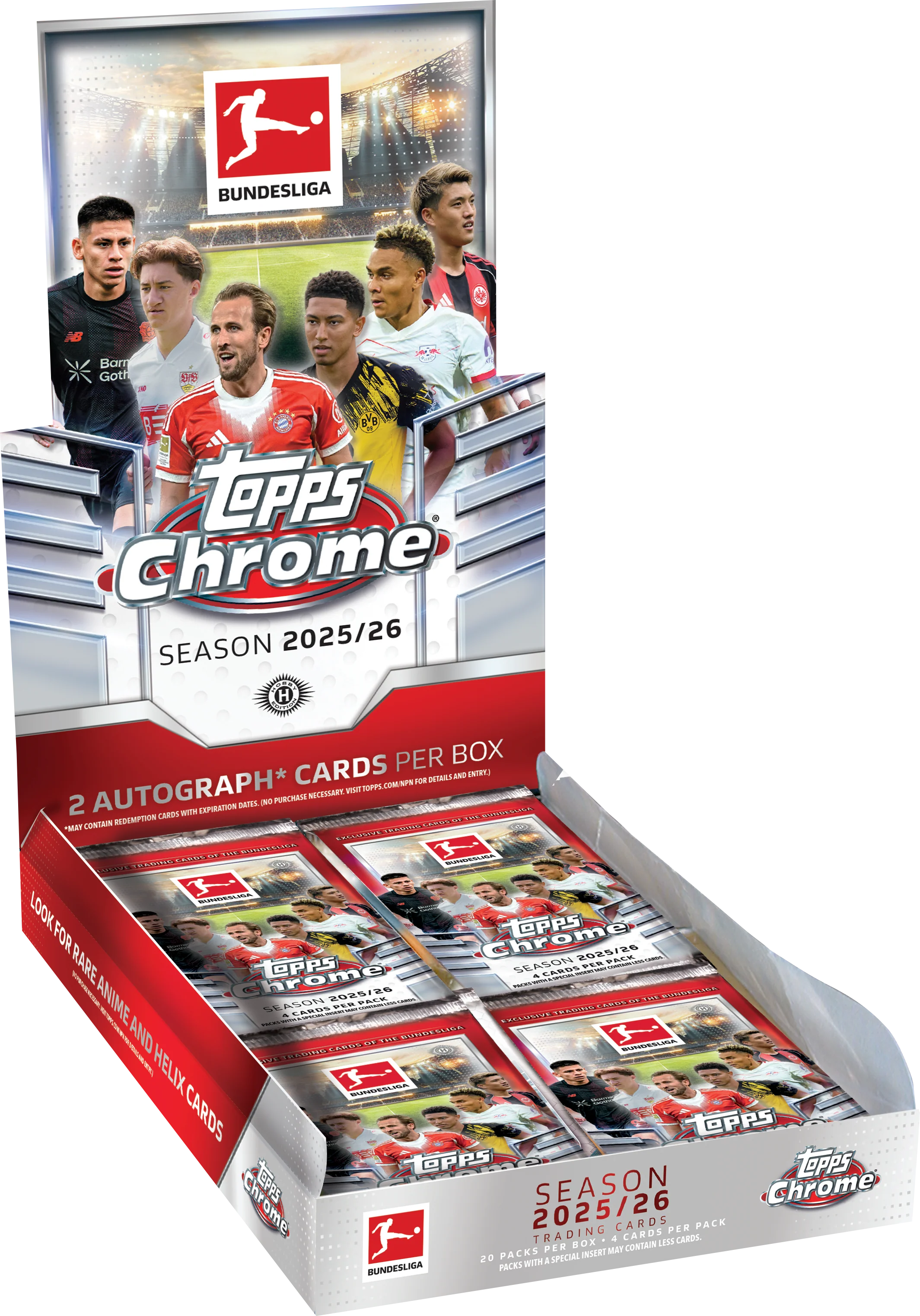 Topps Chrome Bundesliga 2025/26 - Hobby Box