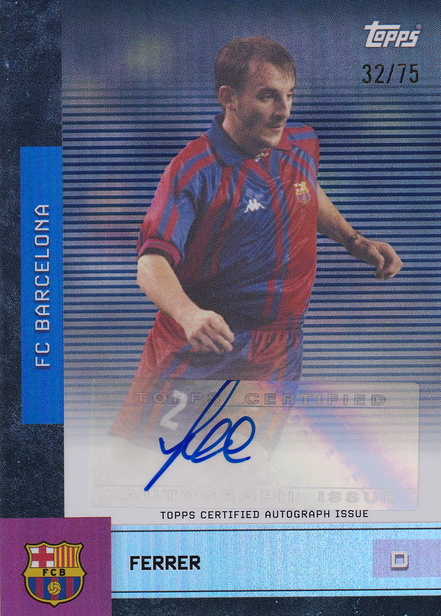 Albert Ferrer Auto /75