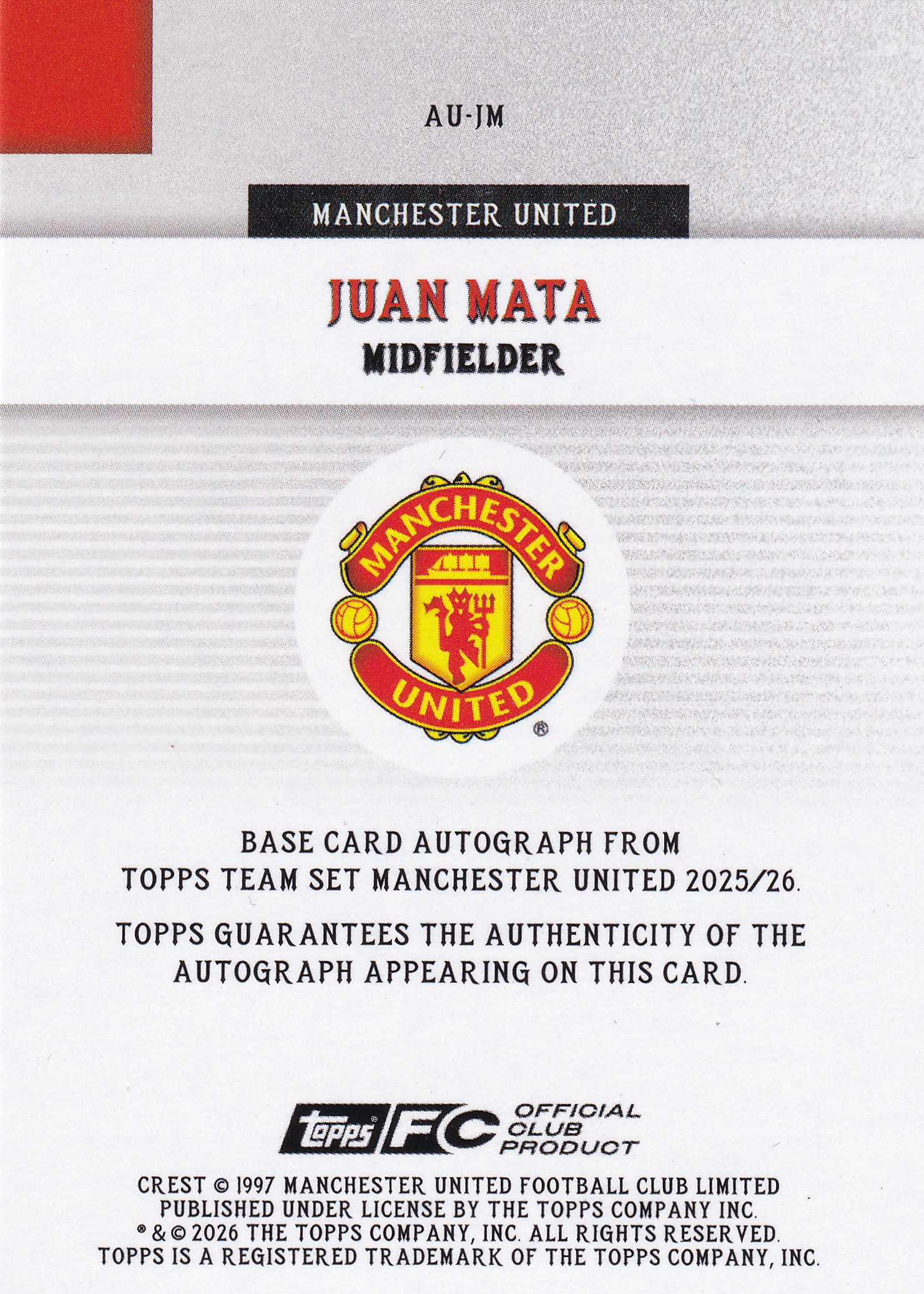 Juan Mata Auto