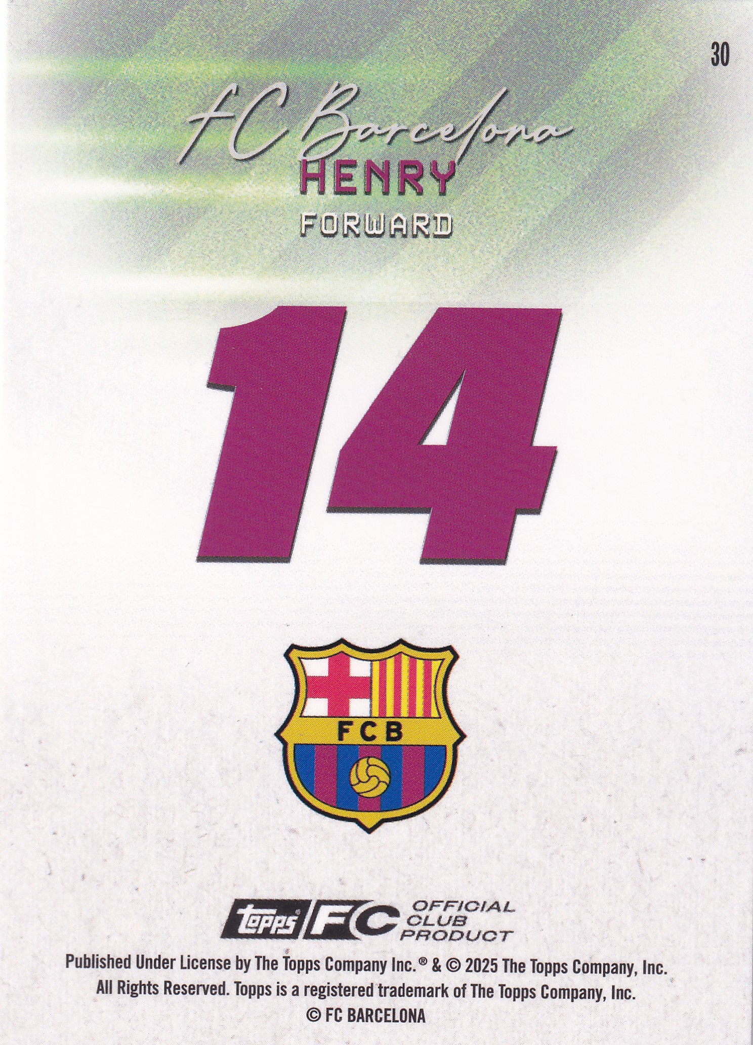 Thierry Henry /150