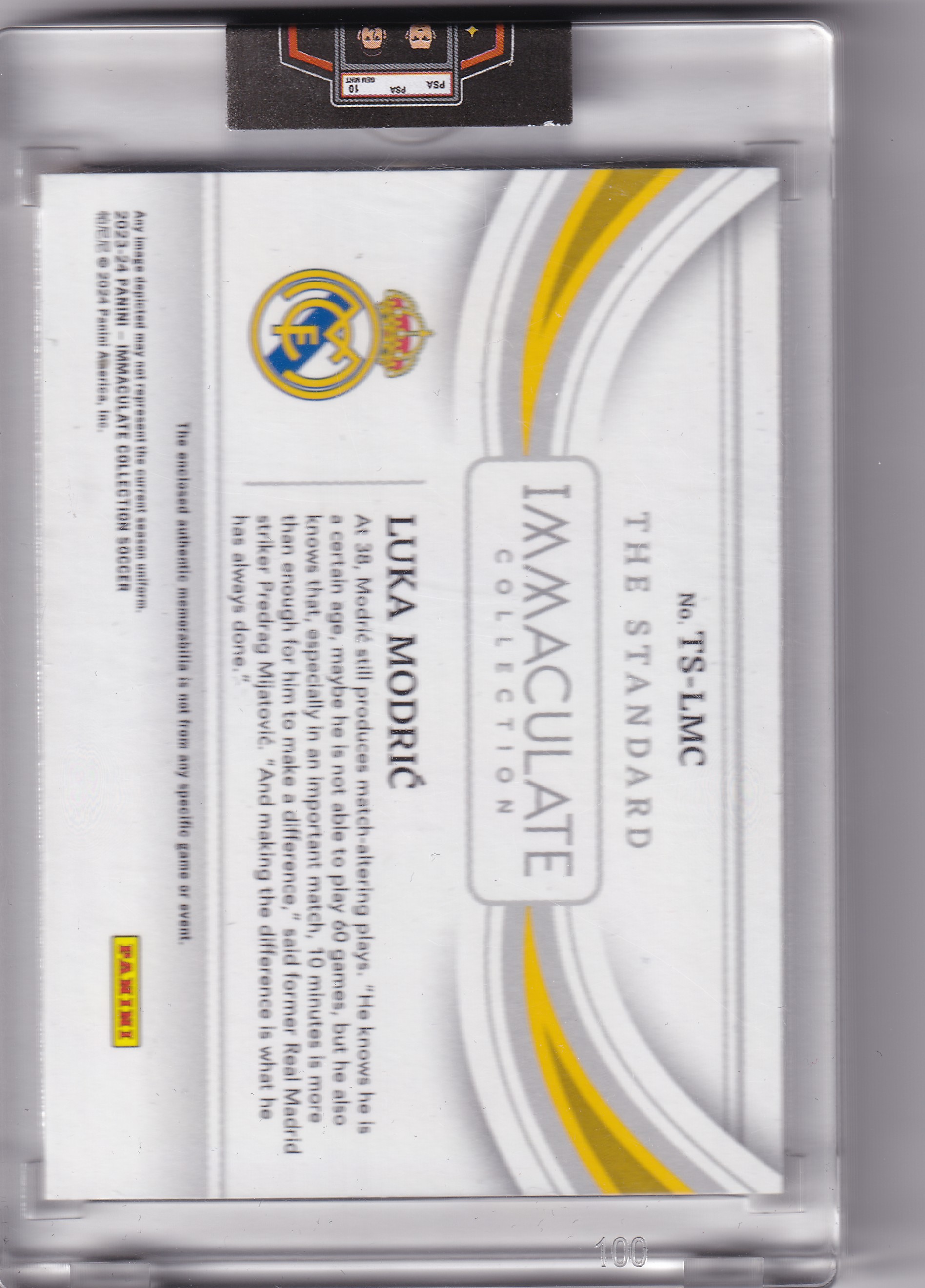 Luka Modric The Standard Patch /25