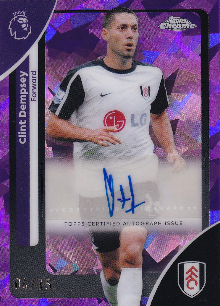Clint Dempsey Cracked Ice Auto /15