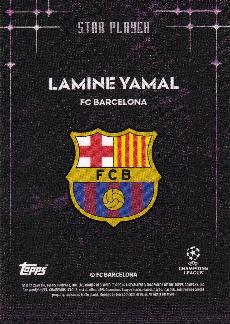 Lamine Yamal Star Player Insert 46/50