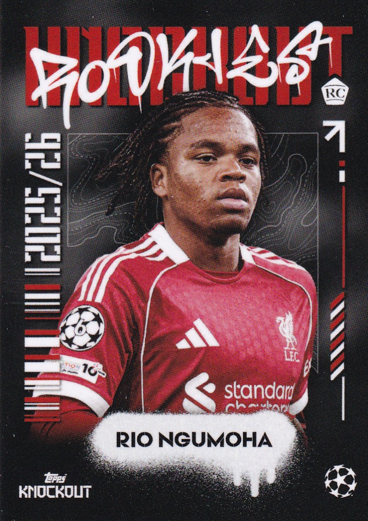 Rio Ngumoha "Rookies" Insert