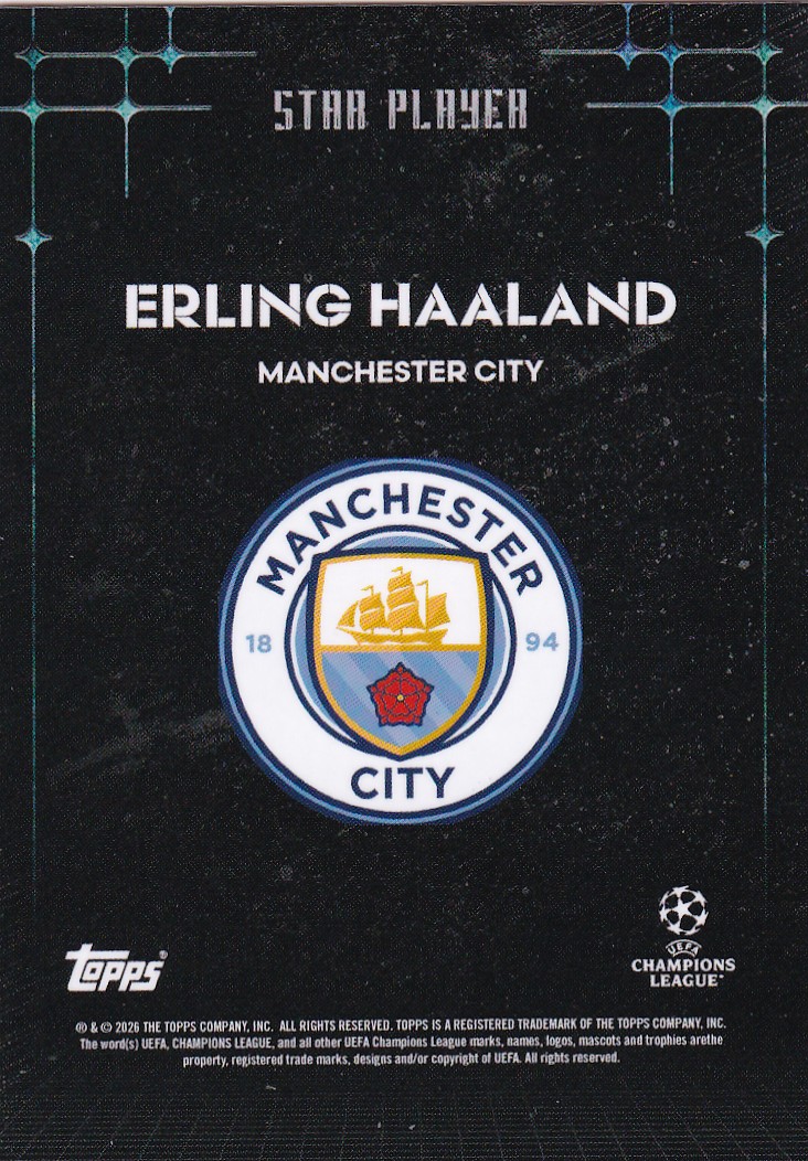Erling Haaland Star Player Insert